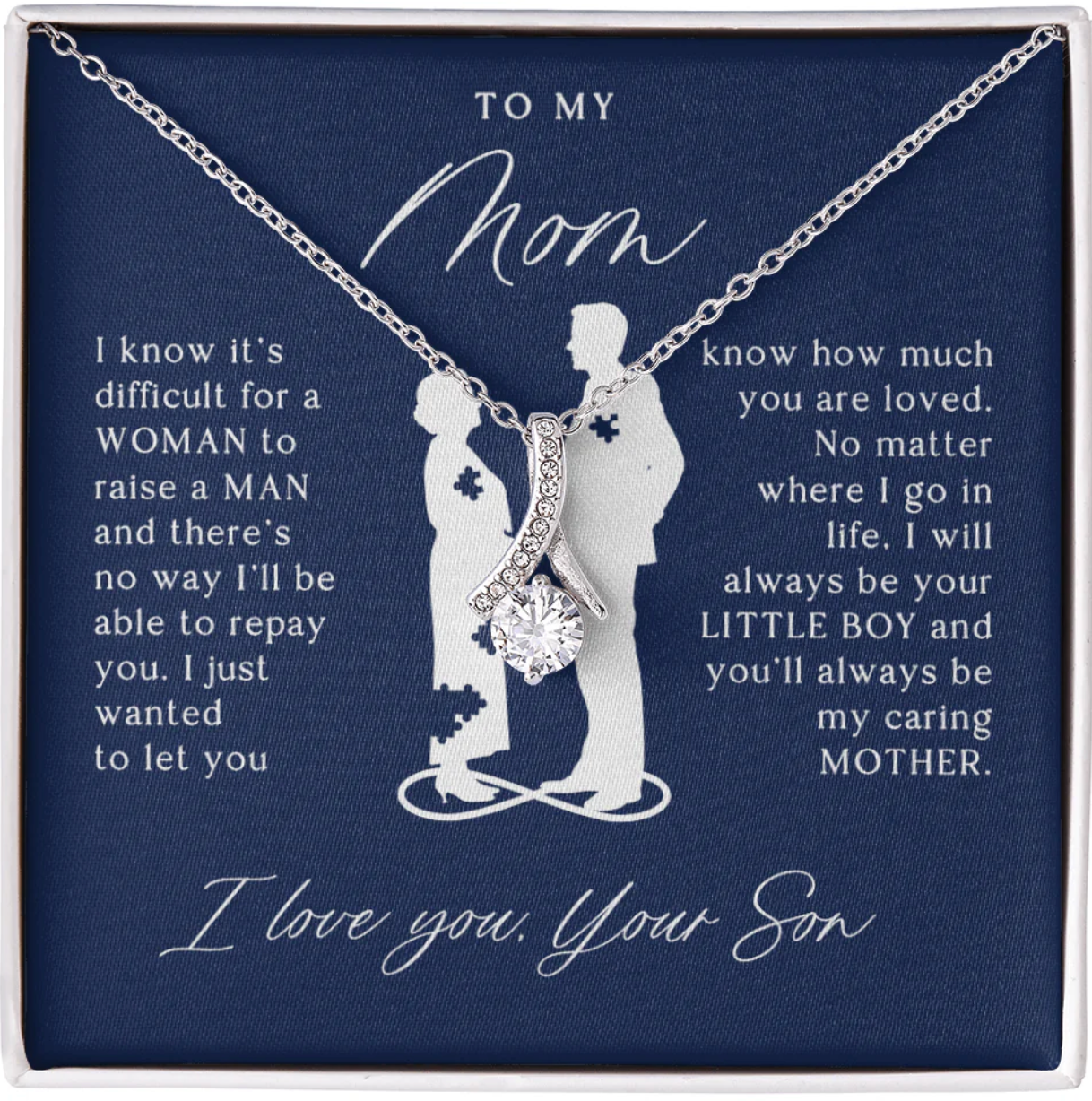 To My Mom Gift From Son