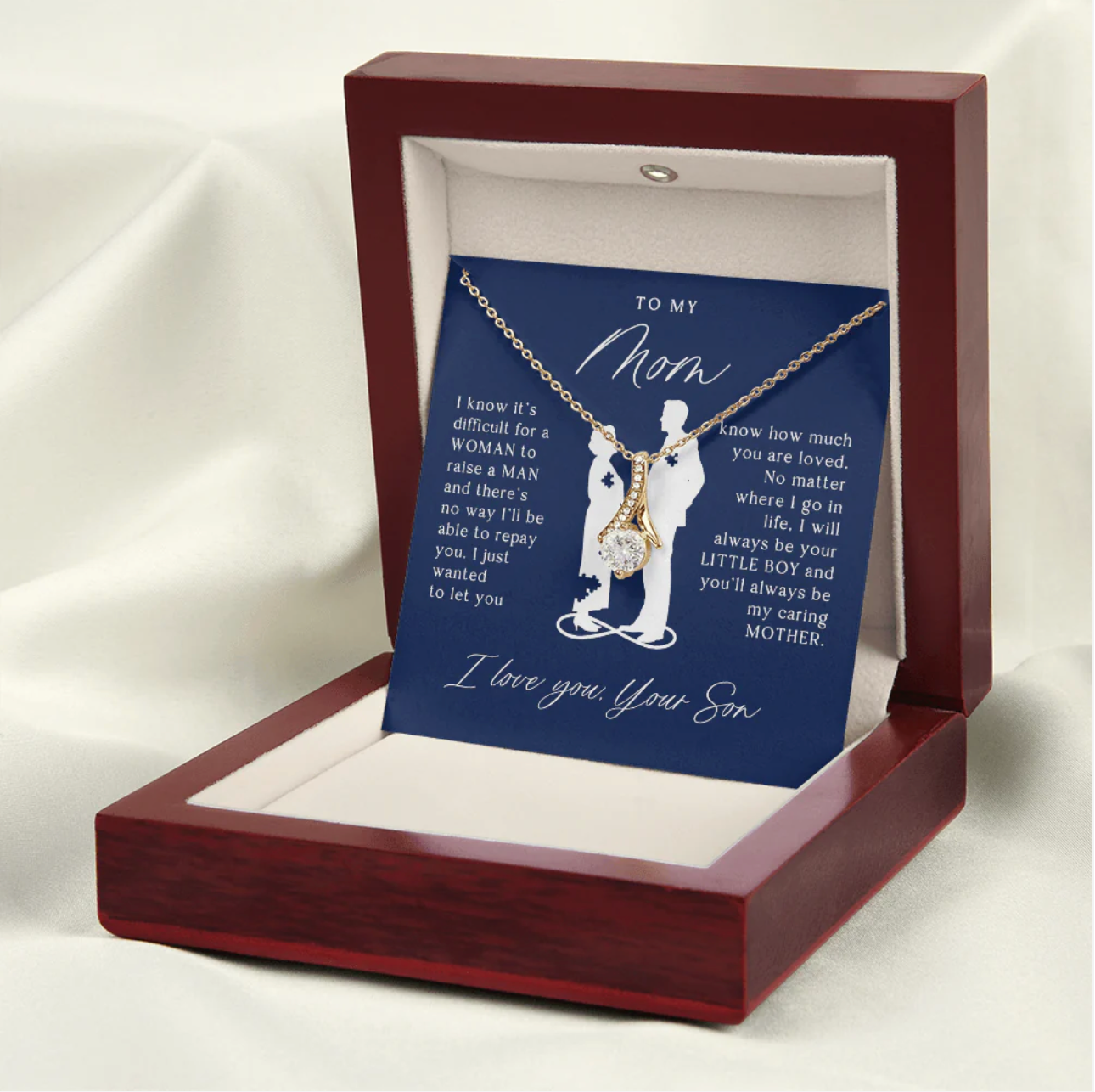 To My Mom Gift From Son